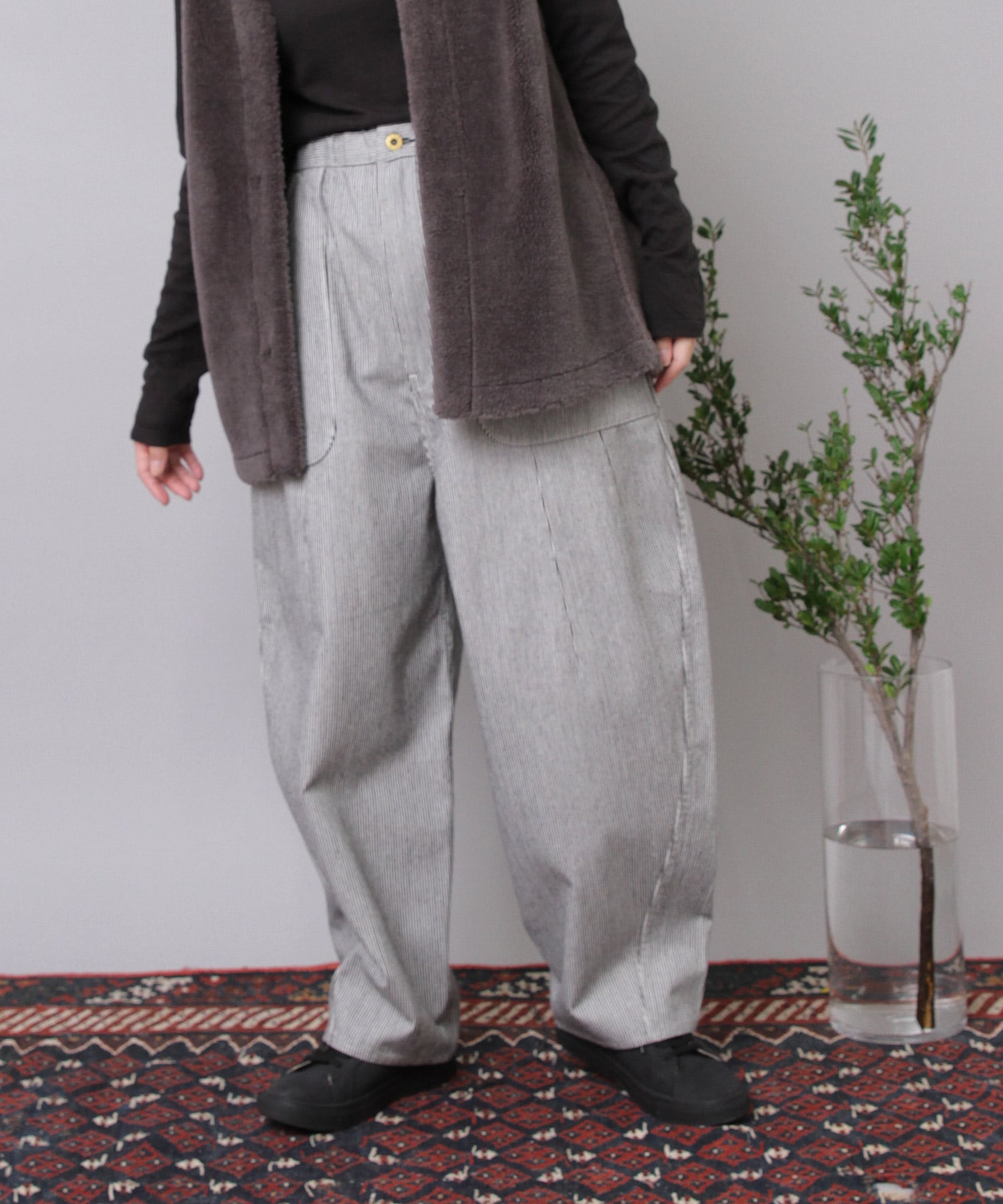 R4387 コックさんの8ポケットアトリエパンツ