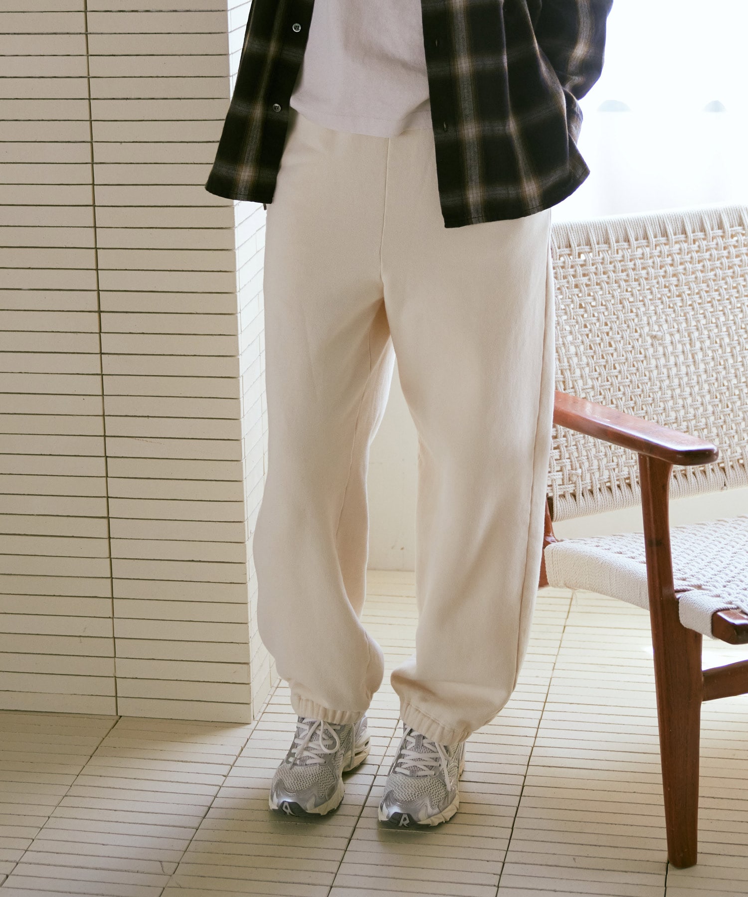 RNAウーブントラックパンツ 美品 ニューバランス（new balance）Brushed Tricot Lined ウーブン