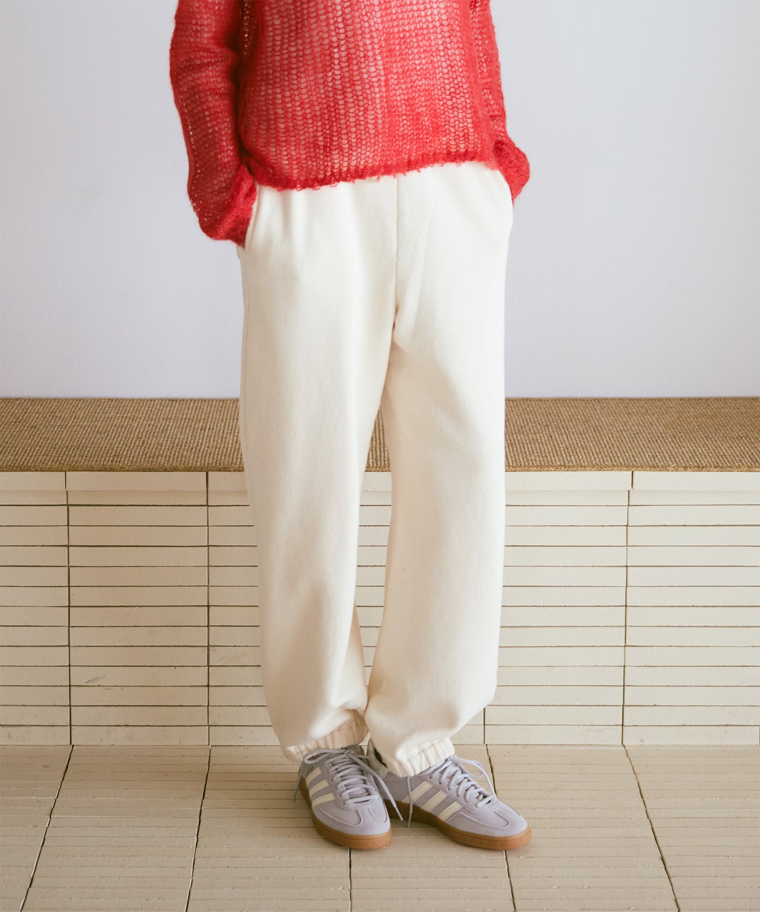 R4396 裏起毛スウェットパンツ