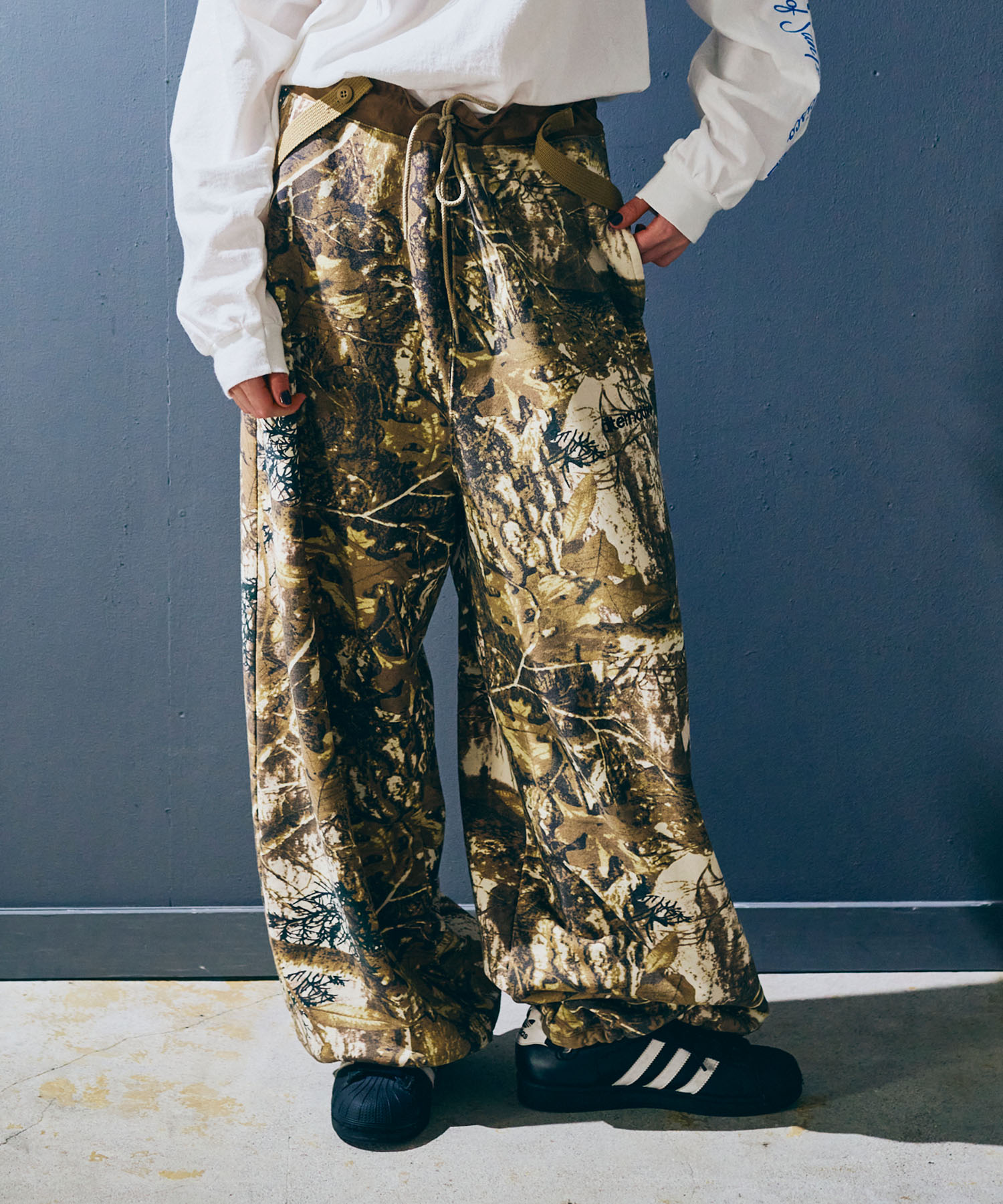 R4403 サスペンダーBIGスウェット