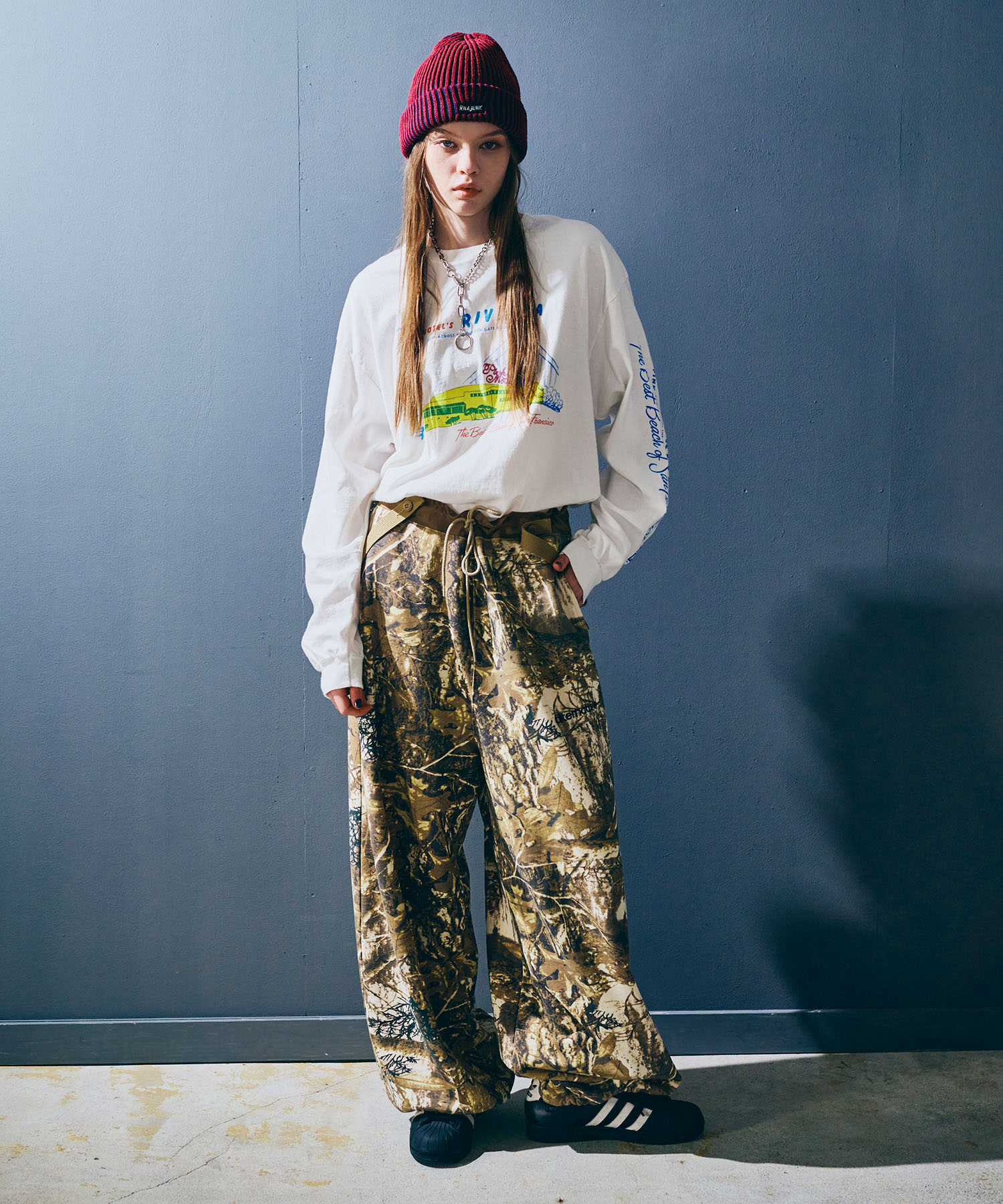 R4403 サスペンダーBIGスウェット