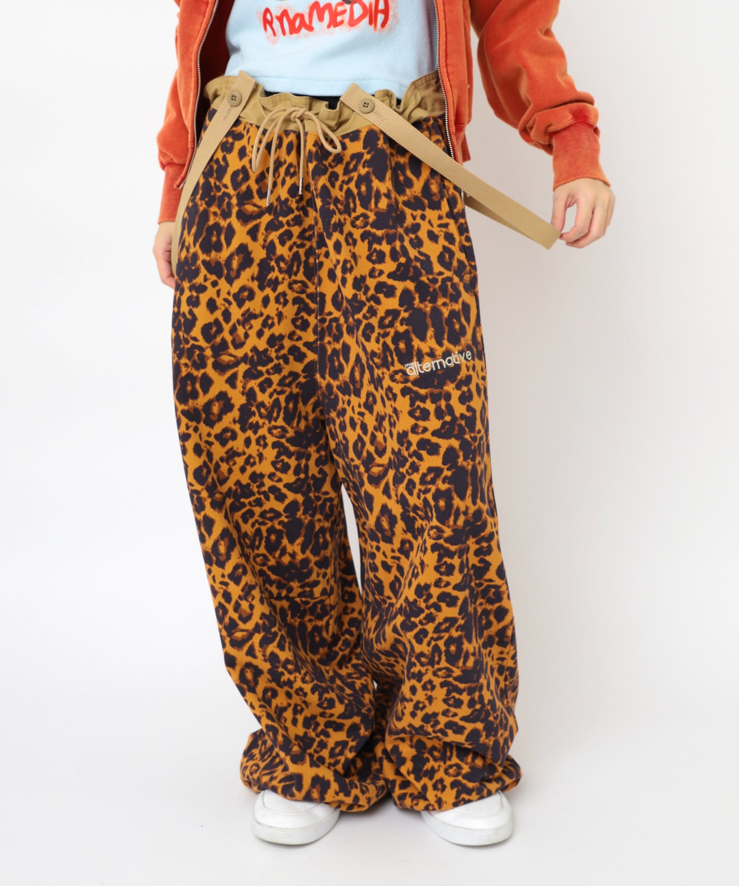 R4403 サスペンダーBIGスウェット