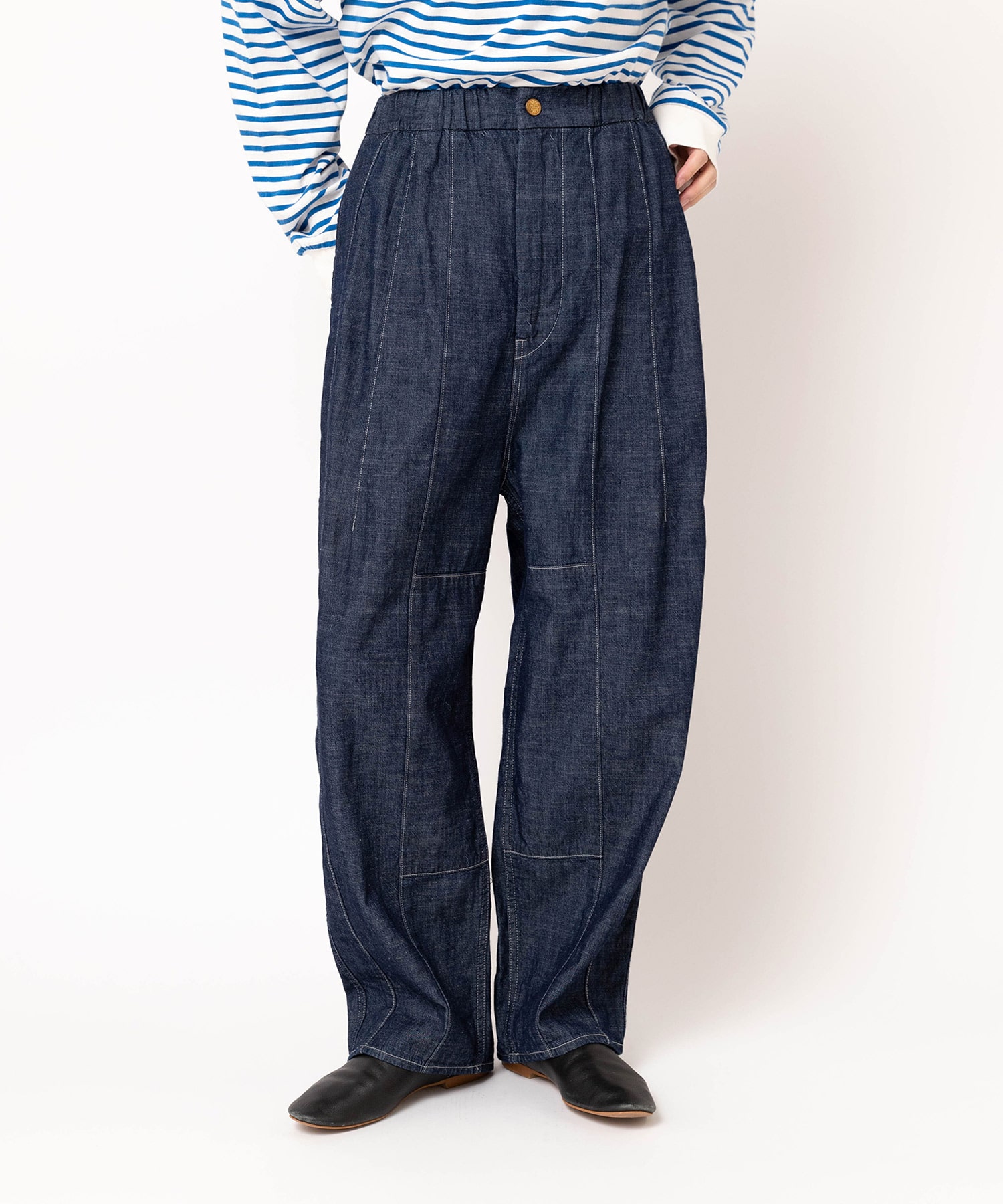 R4413 コックさんのデザインラインパンツ