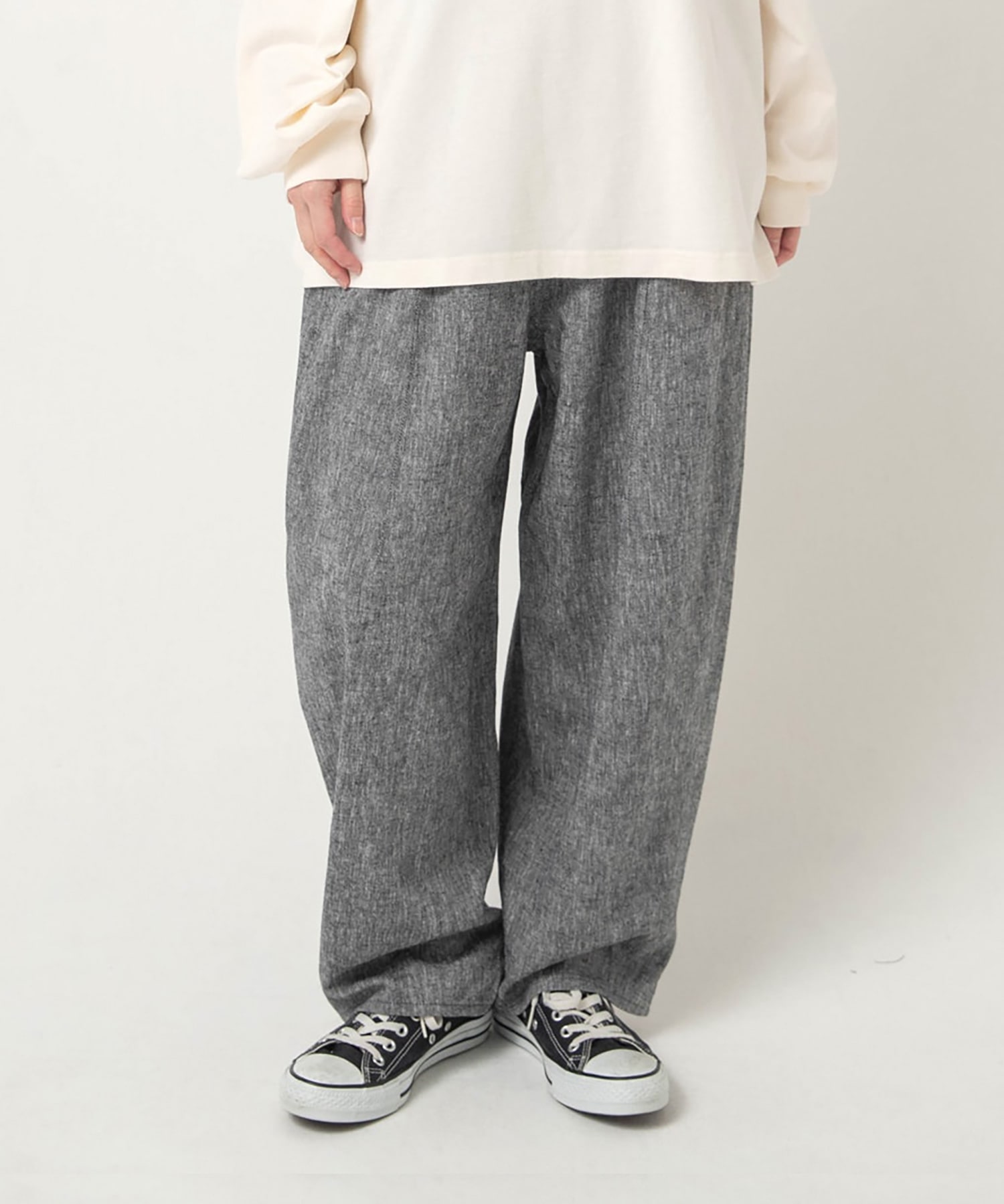 R4418 コックさんのレーヨンリネン5ポケパンツ