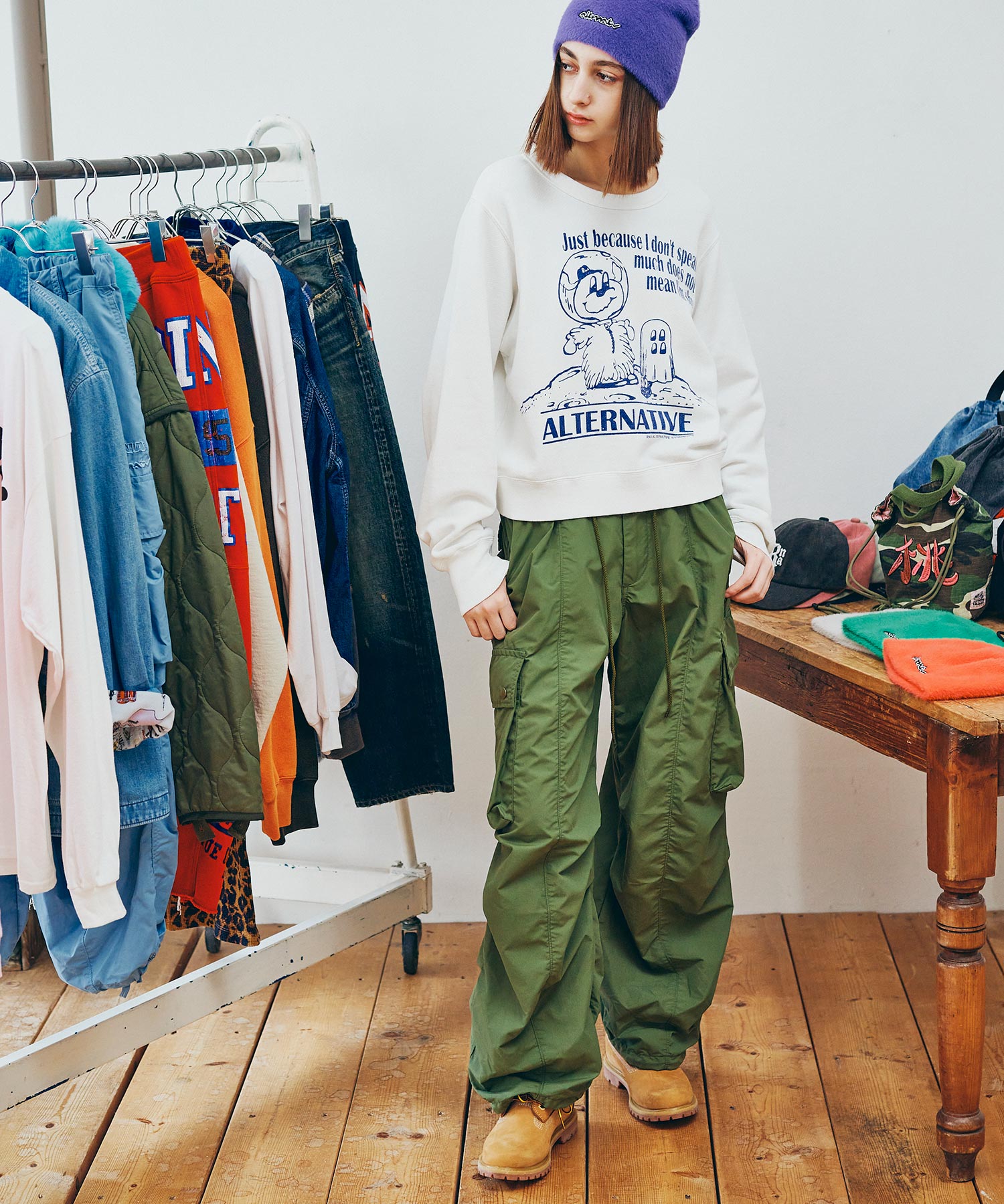 R4422 ボリュームカーゴパンツ