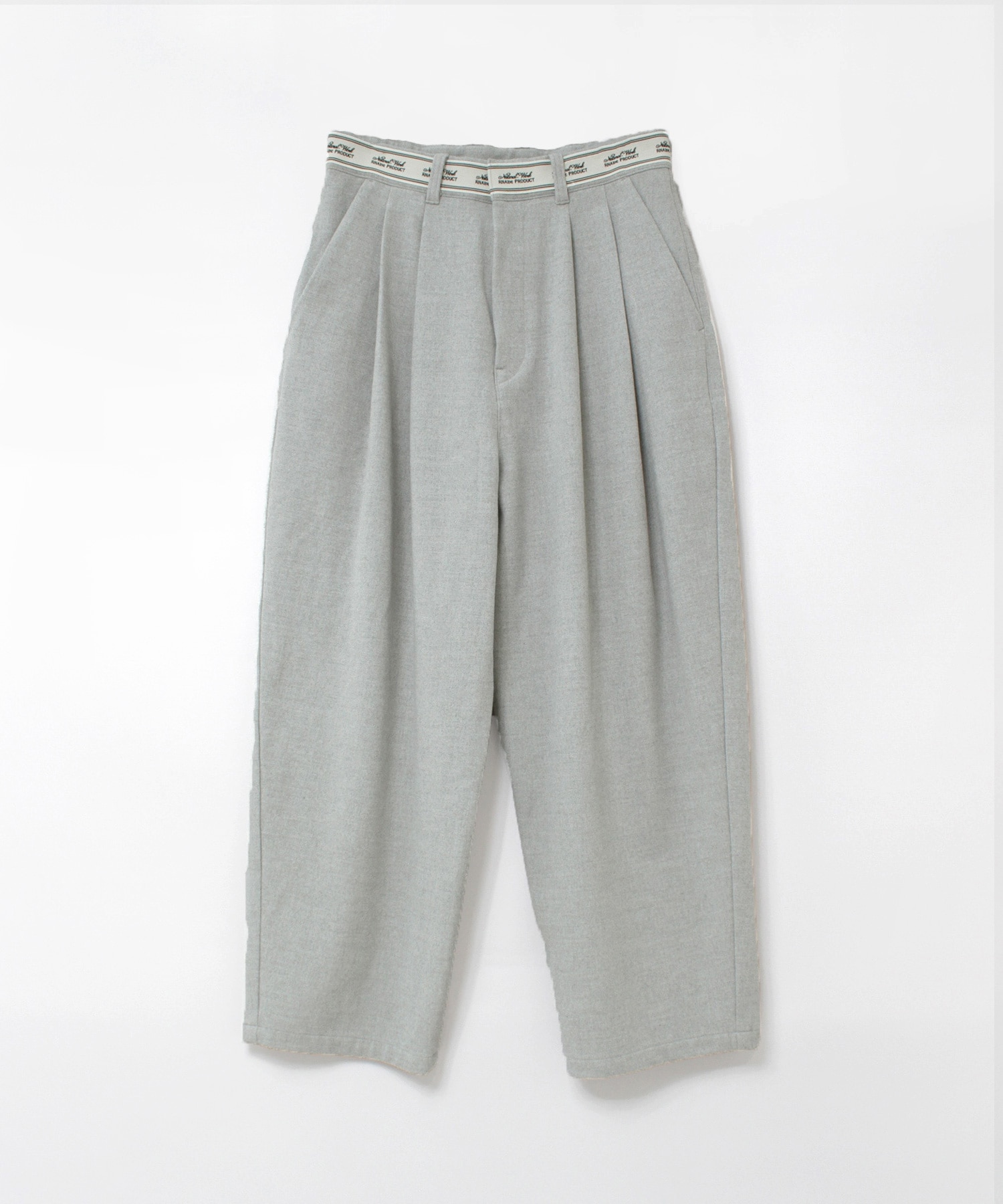 R4423 Nロゴベルトタックパンツ