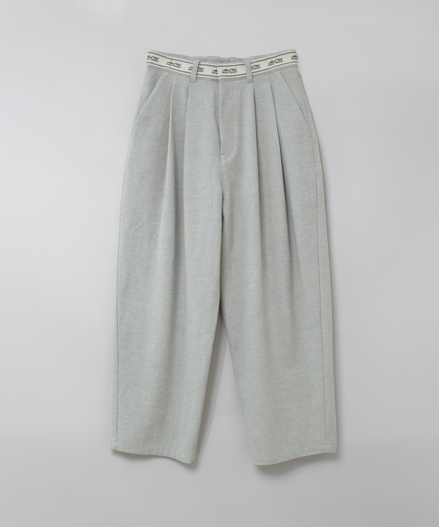 R4423 Nロゴベルトタックパンツ