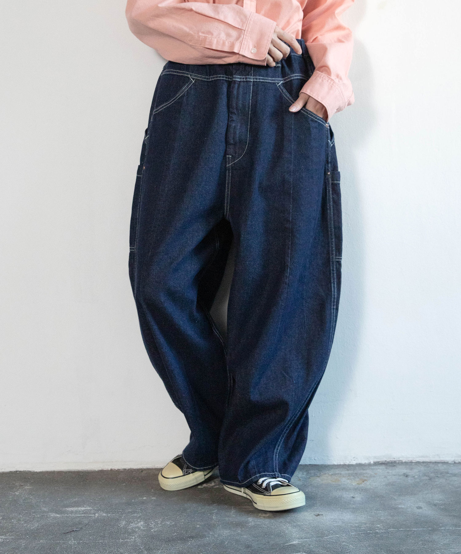 R4427 フレンチワークのマルシェパンツ