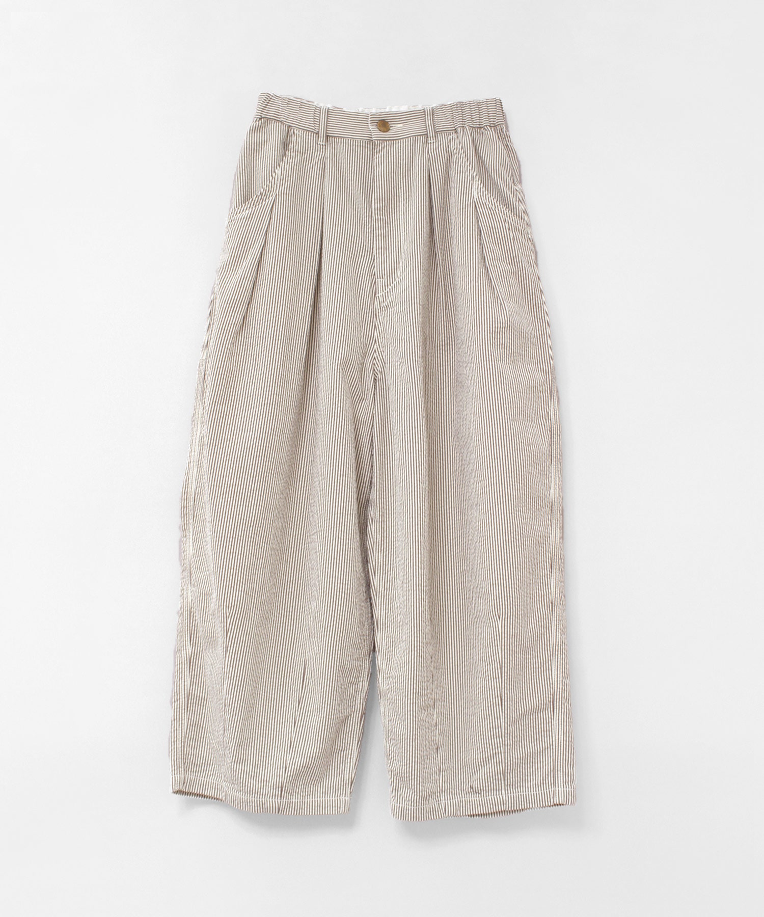 R4450 ストライプのギャルソンパンツ