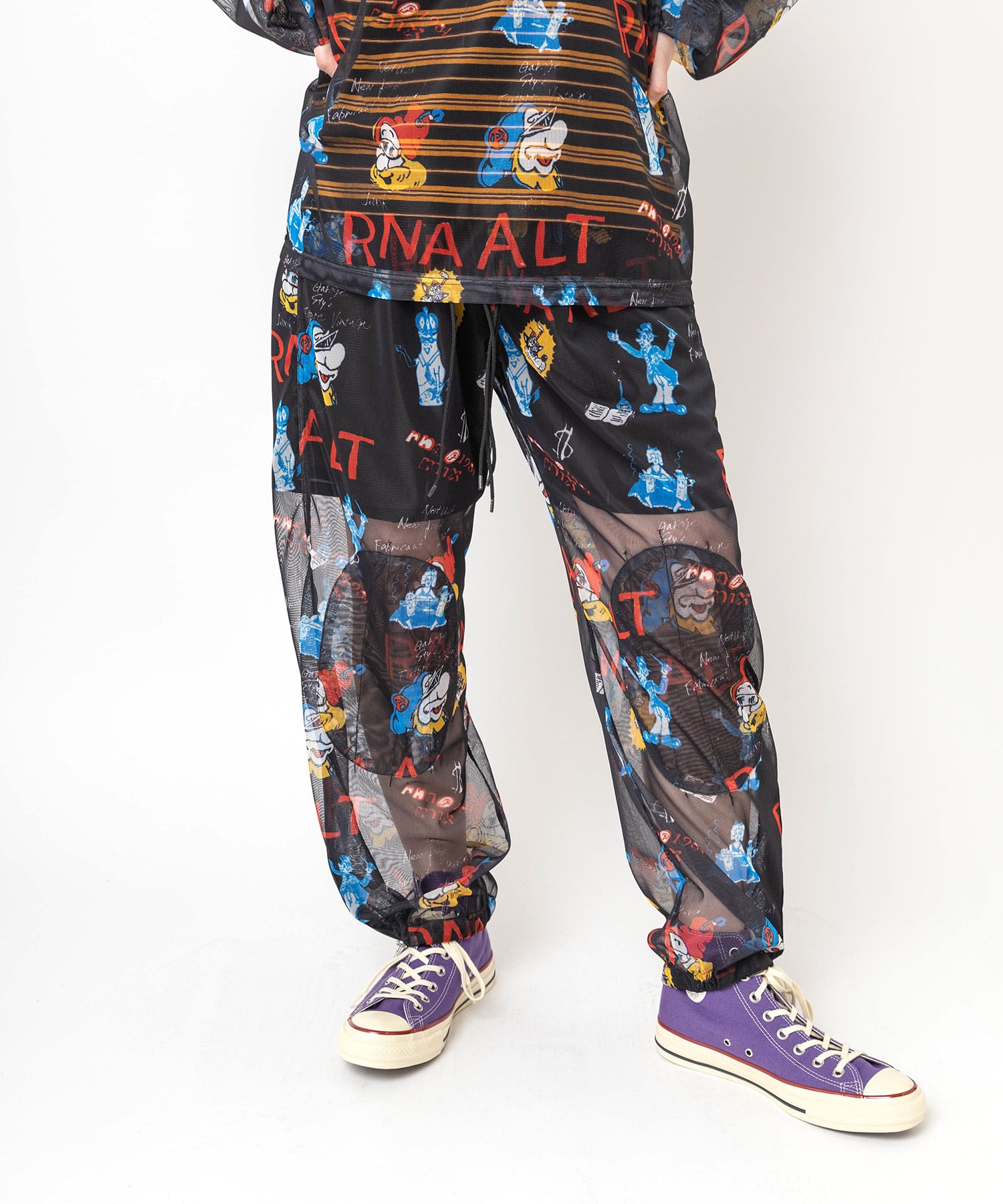 【4月中旬納期】R4453 ジャンクキャラシアーパンツ