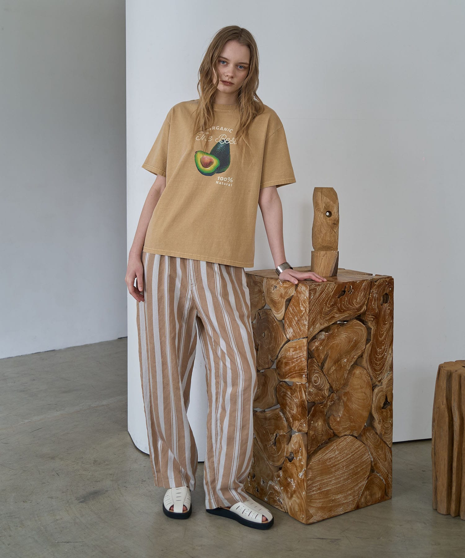 【5月下旬納期】R4455 先染めドビーパンツ