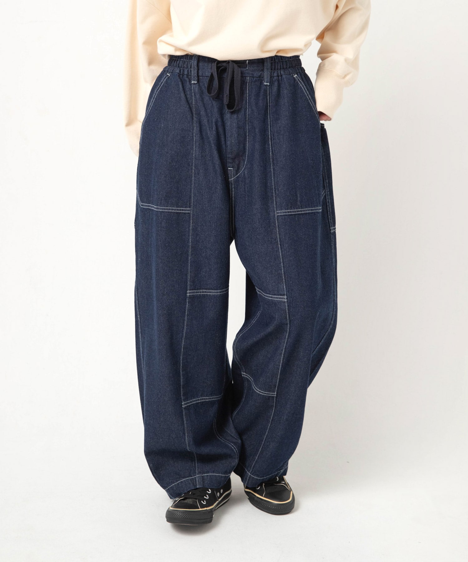 【8月下旬納期】R4485 フレンチワークのチョアパンツ