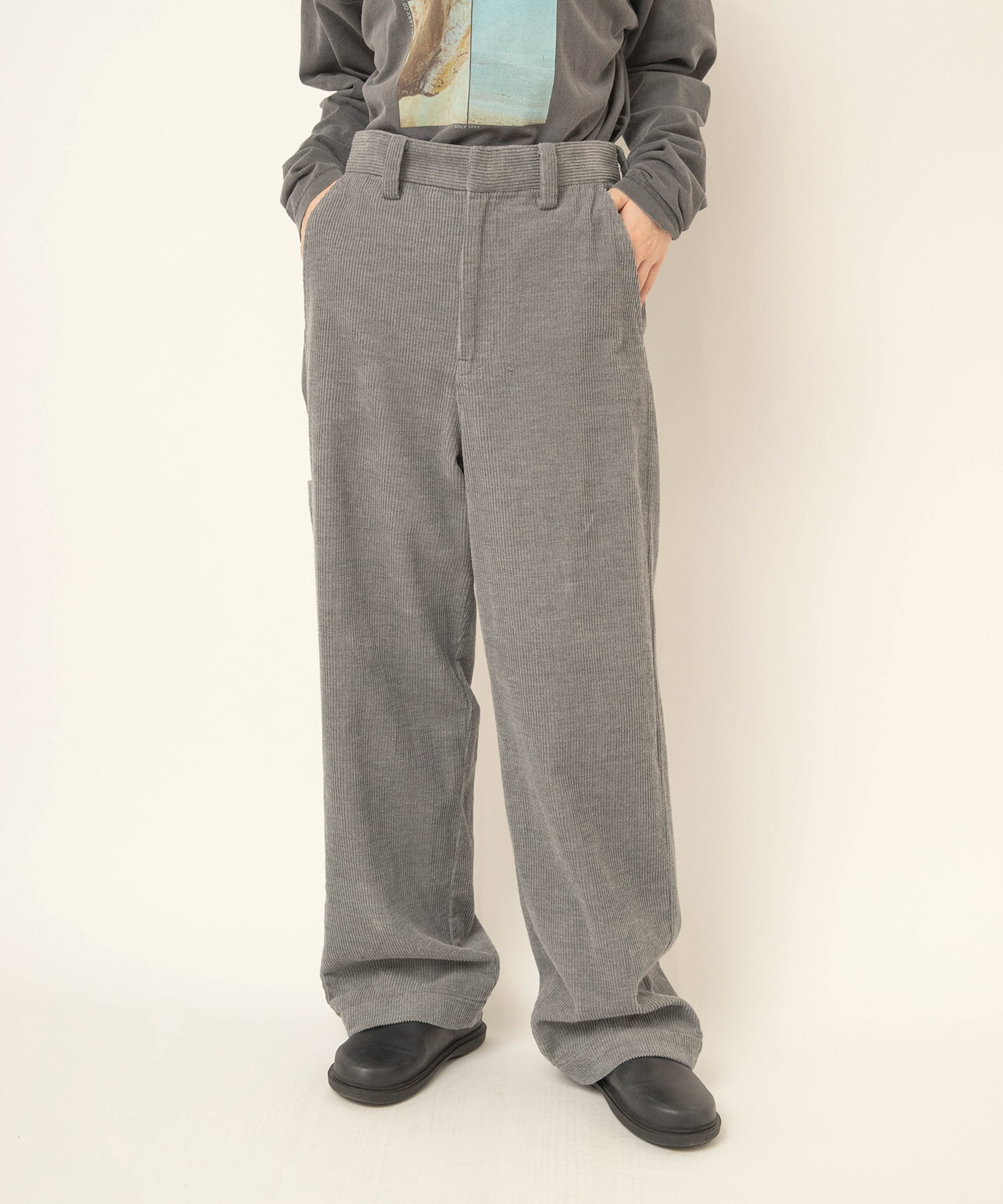 R4502 TOPコーデュロイトラウザーズ
