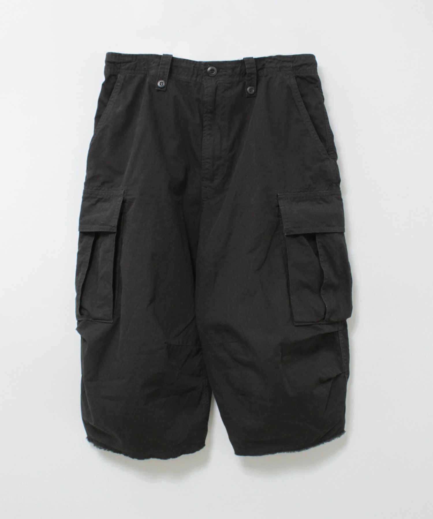 R4507 スウェットコンビカットレングスパンツ