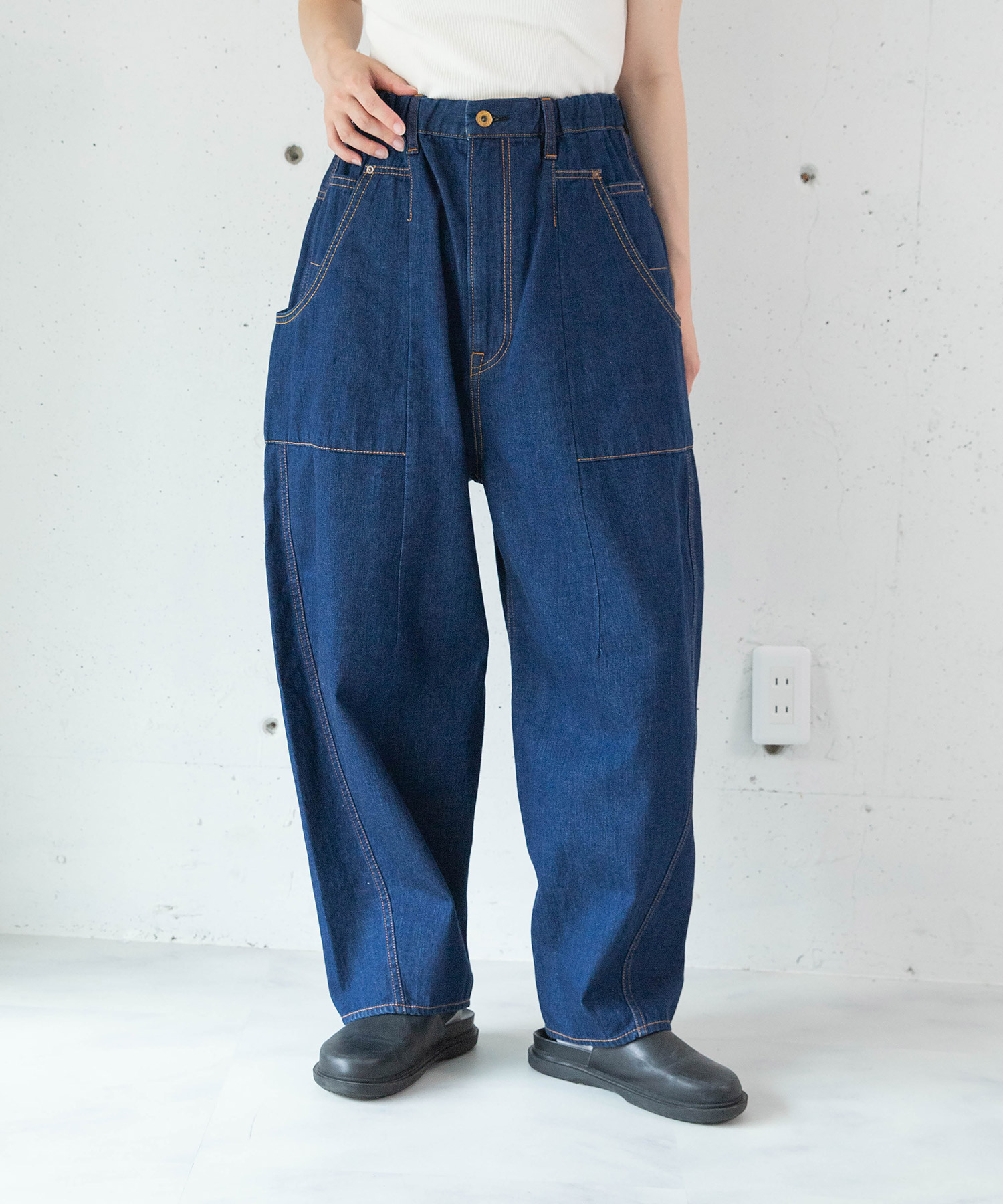 【10月中旬納期】R4508 コックサンのカンガルージーンズ