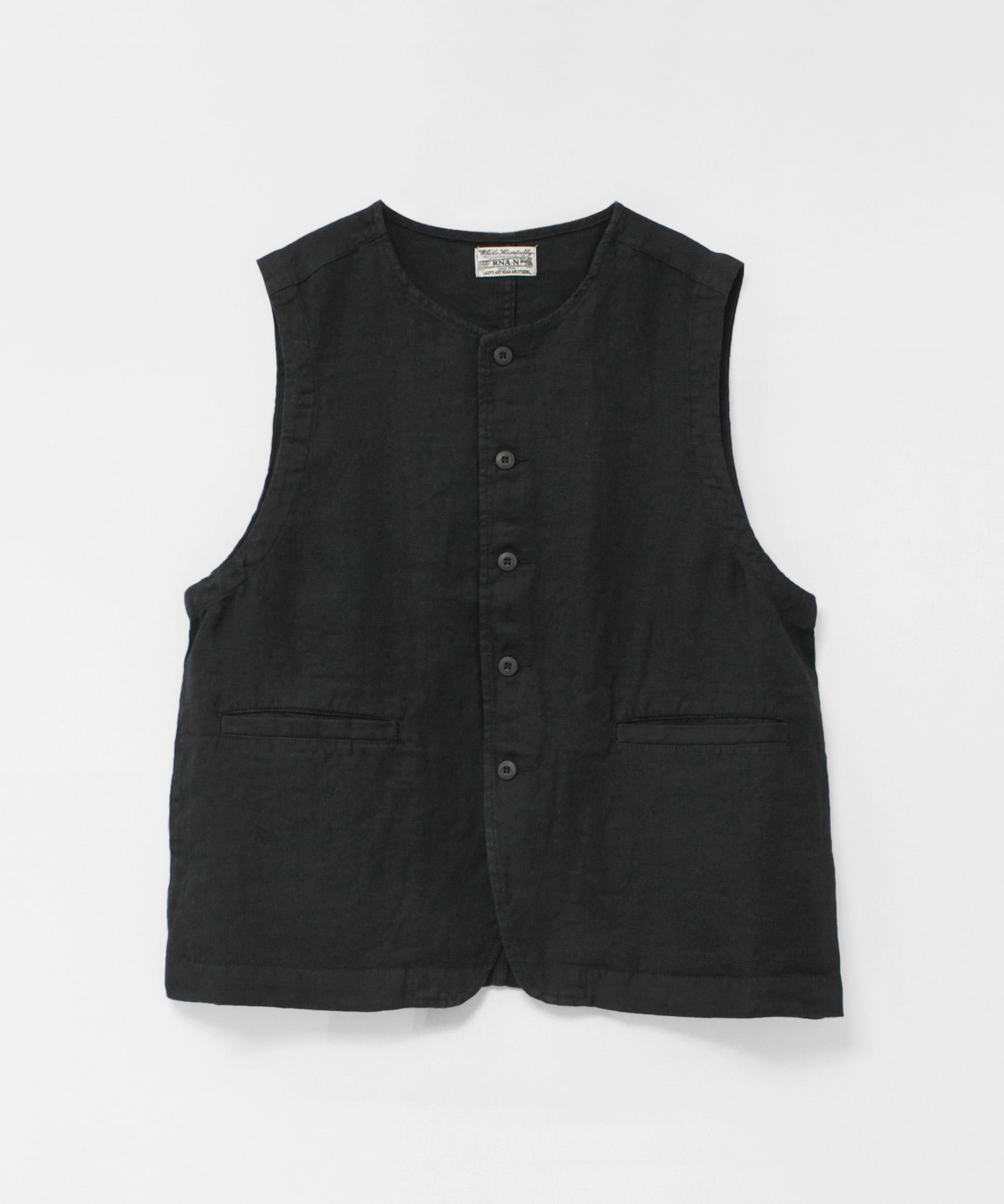 V0172 リネンツイルベスト