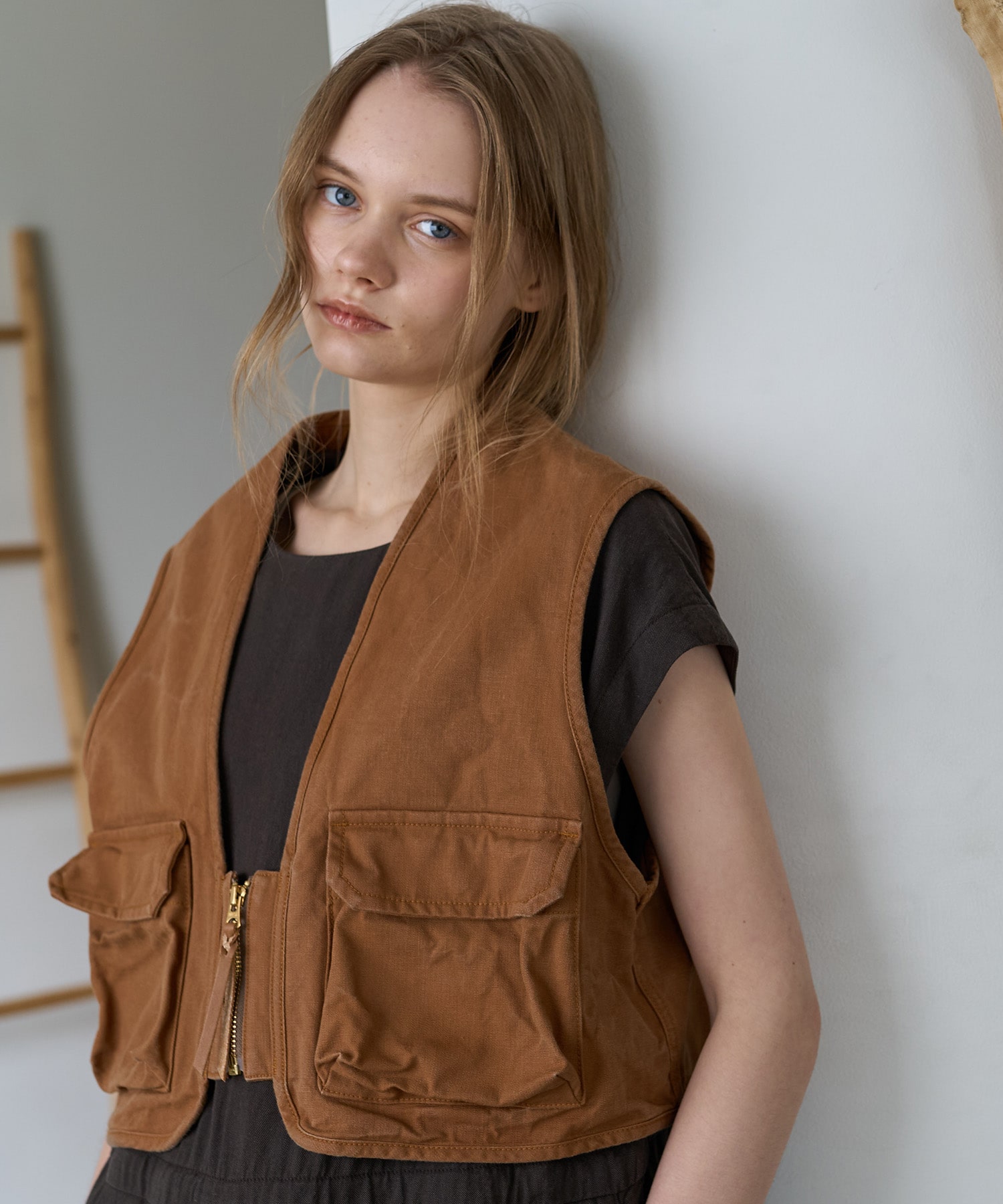 【6月上旬納期】V0174 ダックワークベスト