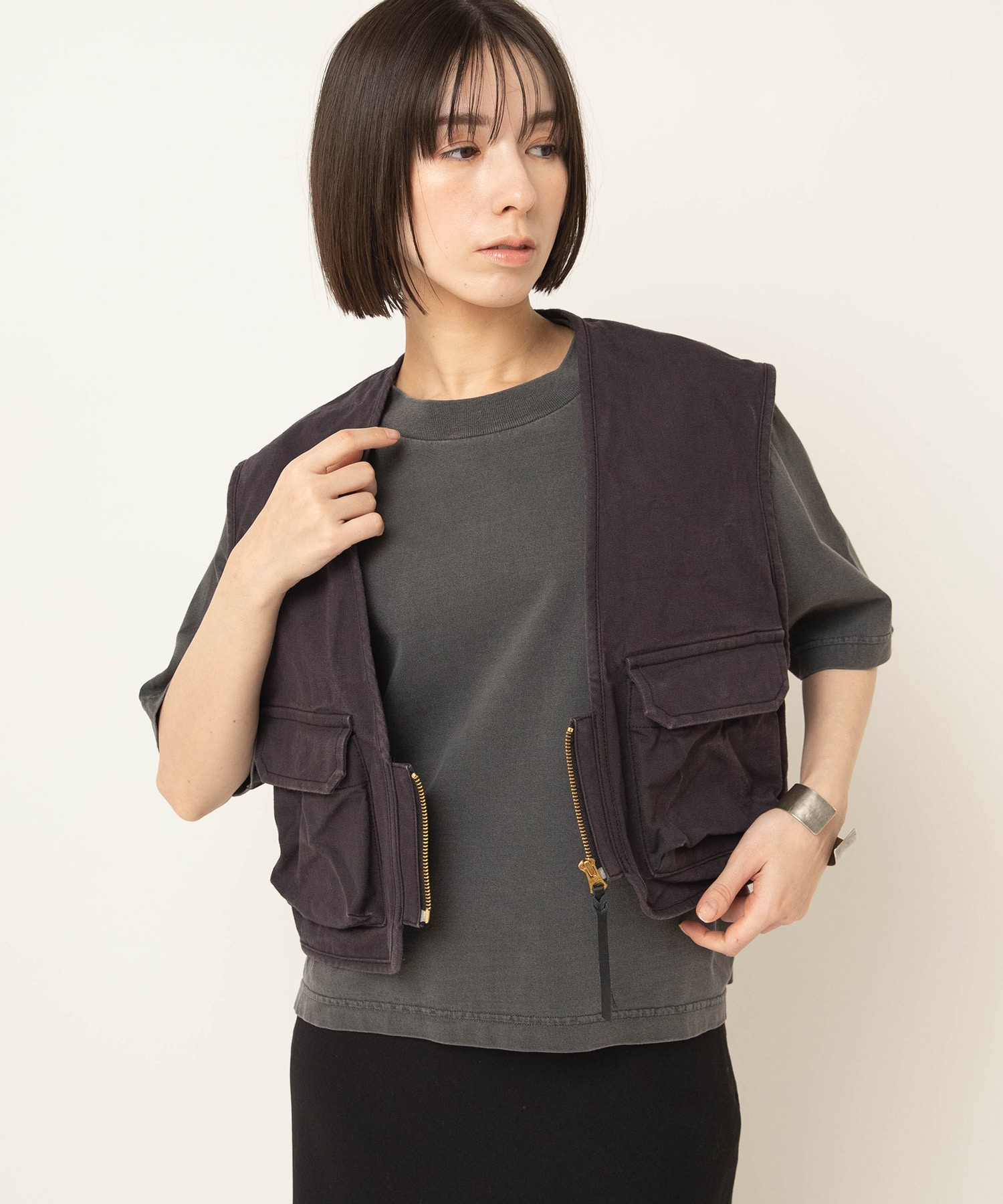 【6月上旬納期】V0174 ダックワークベスト