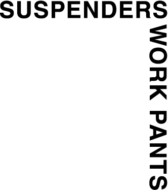 SUSPENDERS WORK PANTS