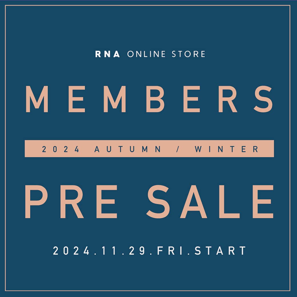 【会員様限定】WINTER PRE SALE スタート！