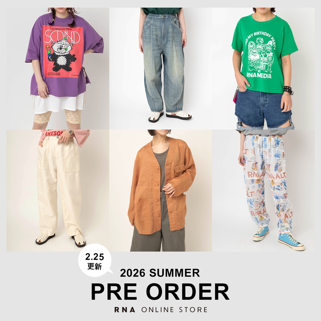 【PRE ORDER】2026 SUMMER 新作アイテムの予約開催中