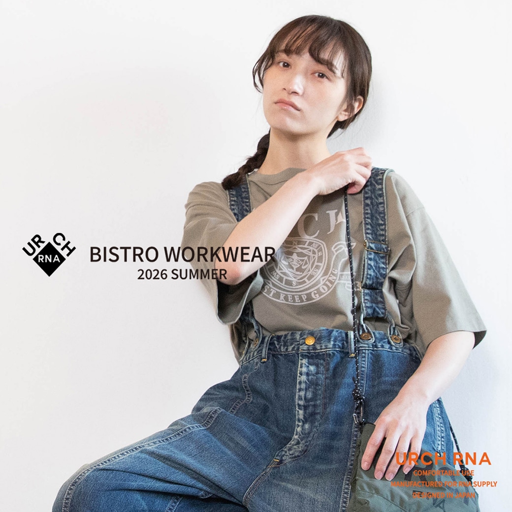 【URCH RNA】2026 SUMMER WEBカタログ「Bistro Workwear」公開